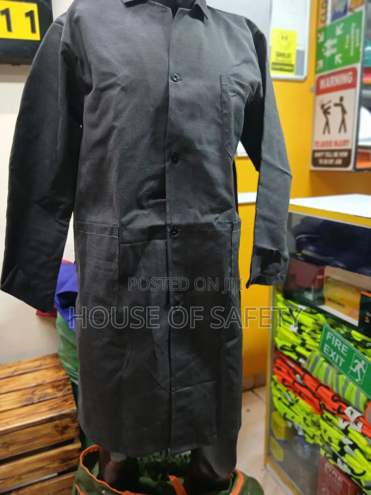 Extra Large Grey Dustcoat