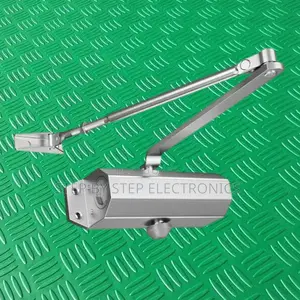 Adjustable Strength Automatic Door Closer Premium Aluminum Material