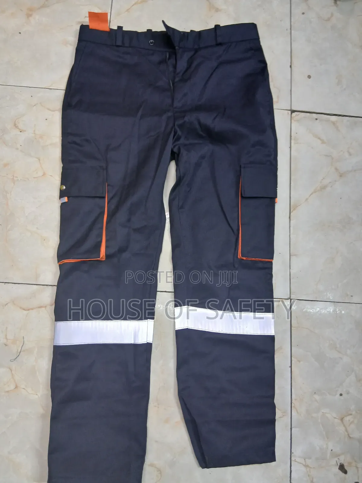 Reflective Cargo Pants in Darkblue