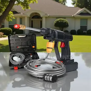 Portable Cordless High Pressure Car Washer Gun With 12000mah Battery