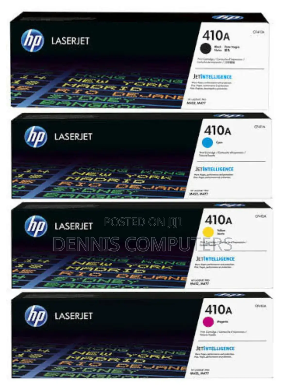 Hp 410a Yellow Original Laserjet Toner Cartridge