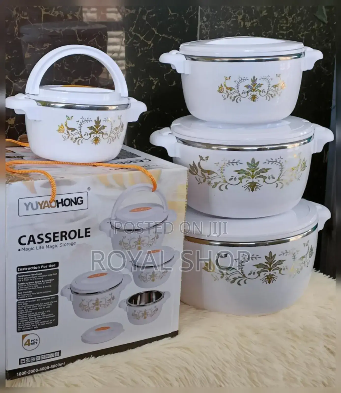 Casserole Hot Pot Set of 4 PCS