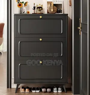 Home Rack; Flip Flop Multi-Layer Wooden Shoe Rack With Vertical Design