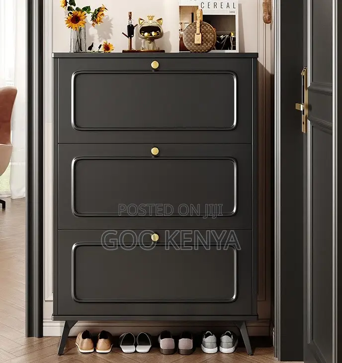 Home Rack; Flip Flop Multi-Layer Wooden Shoe Rack With Vertical Design