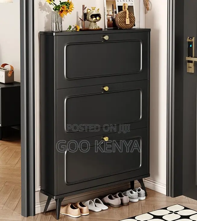 Home Rack; Flip Flop Multi-Layer Wooden Shoe Rack With Vertical Design
