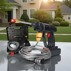 Rechargeable Portable High Pressure Car Washer Gun With Long Hose
