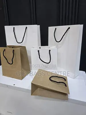 A4 Gift Bag White