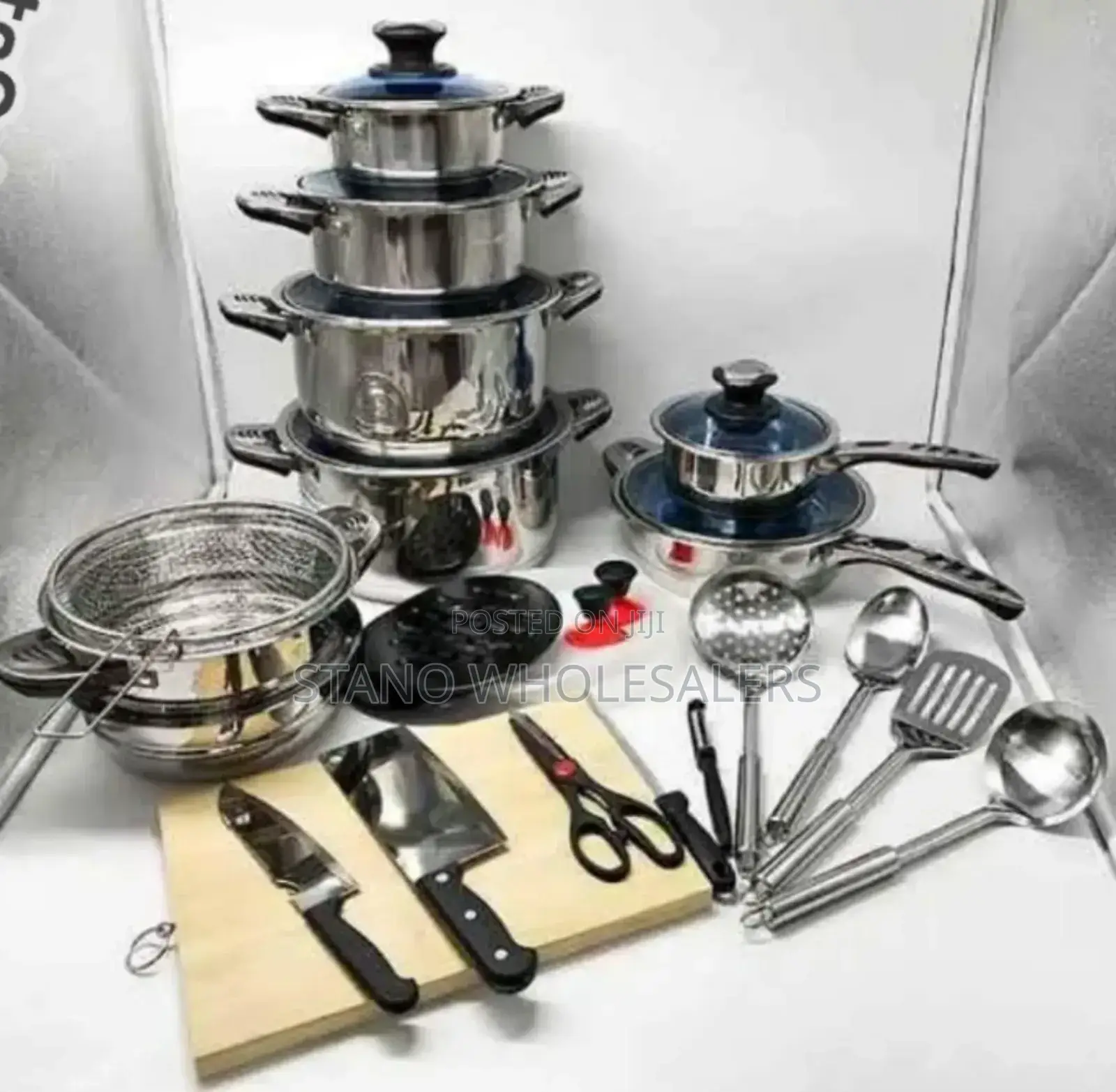 Stainless Steel 30pc Marwa Cookware