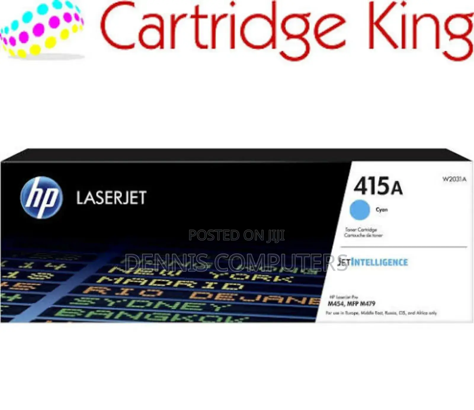 Hp 415a Cyan Original Laserjet Toner Cartridge (W2031a)