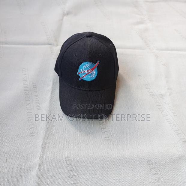 Kids Astronaut Nasa Black Caps - main view