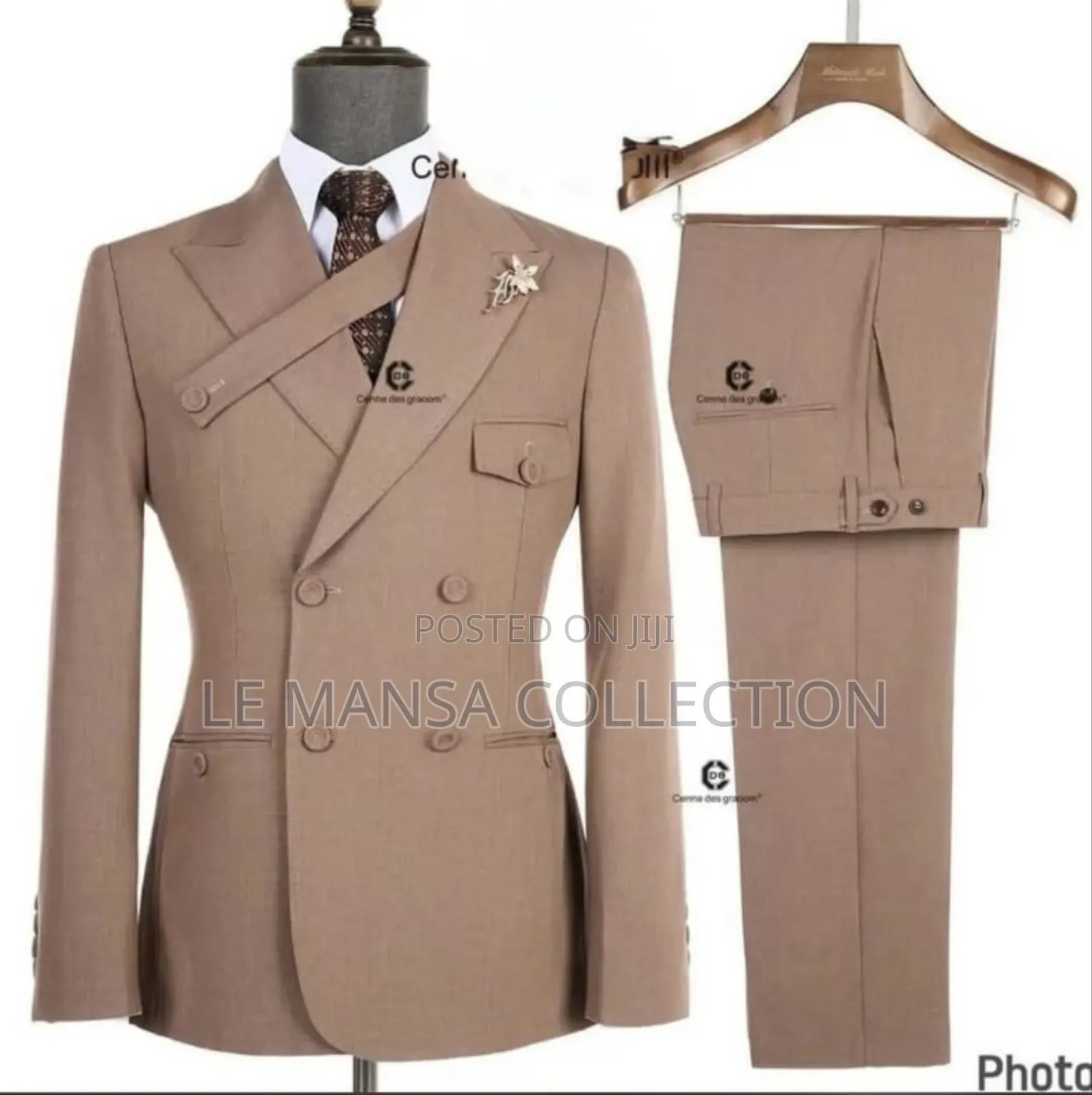 Designed Double Breasted Suit
