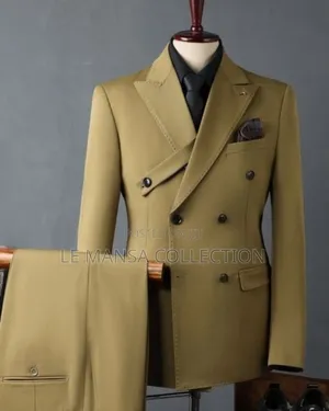Designed Double Breasted Suit