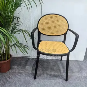 Home Chair; Durable Outdoor Plastic Chair With Bird’S Nest Design