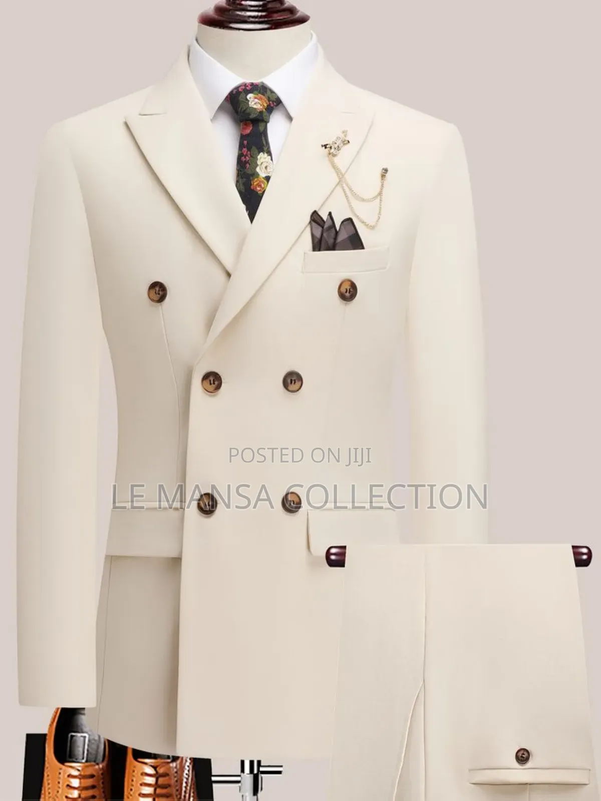 Modern Double Breasted Suit