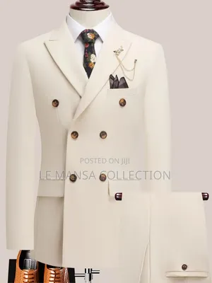 Modern Double Breasted Suit