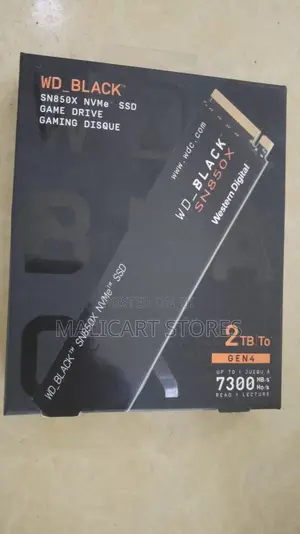 Wd_black 2tb Sn850x Nvme Internal Gaming SSD Solid State Drive - Gen4