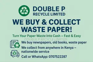 We Buy Waste Paper at 10-25 Per Kg