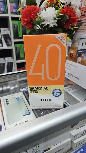 New Tecno Spark 40 Pro+ 128 GB Black