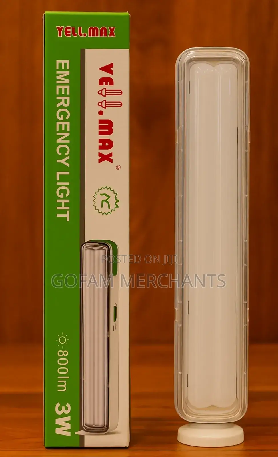 Velmax 800lm Sturdy and Bright Emergency Tube Light
