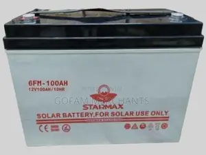 Starmax Solar Battery 12v 100ah
