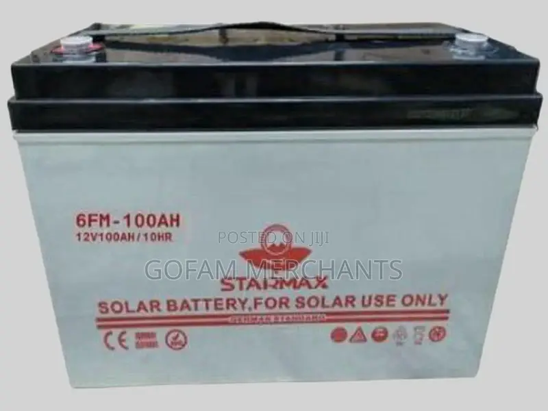 Starmax Solar Battery 12v 100ah