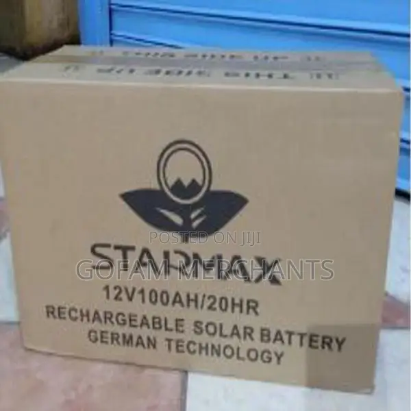 Starmax Solar Battery 12v 100ah