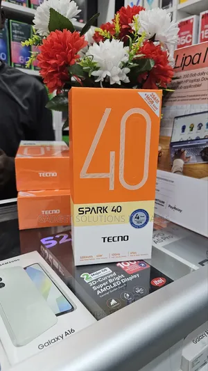 New Tecno Spark 40 256 GB Black
