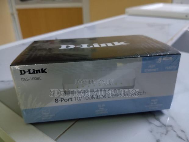 D- Link 8-Port Gigabit Easy Desktop Switch - main view