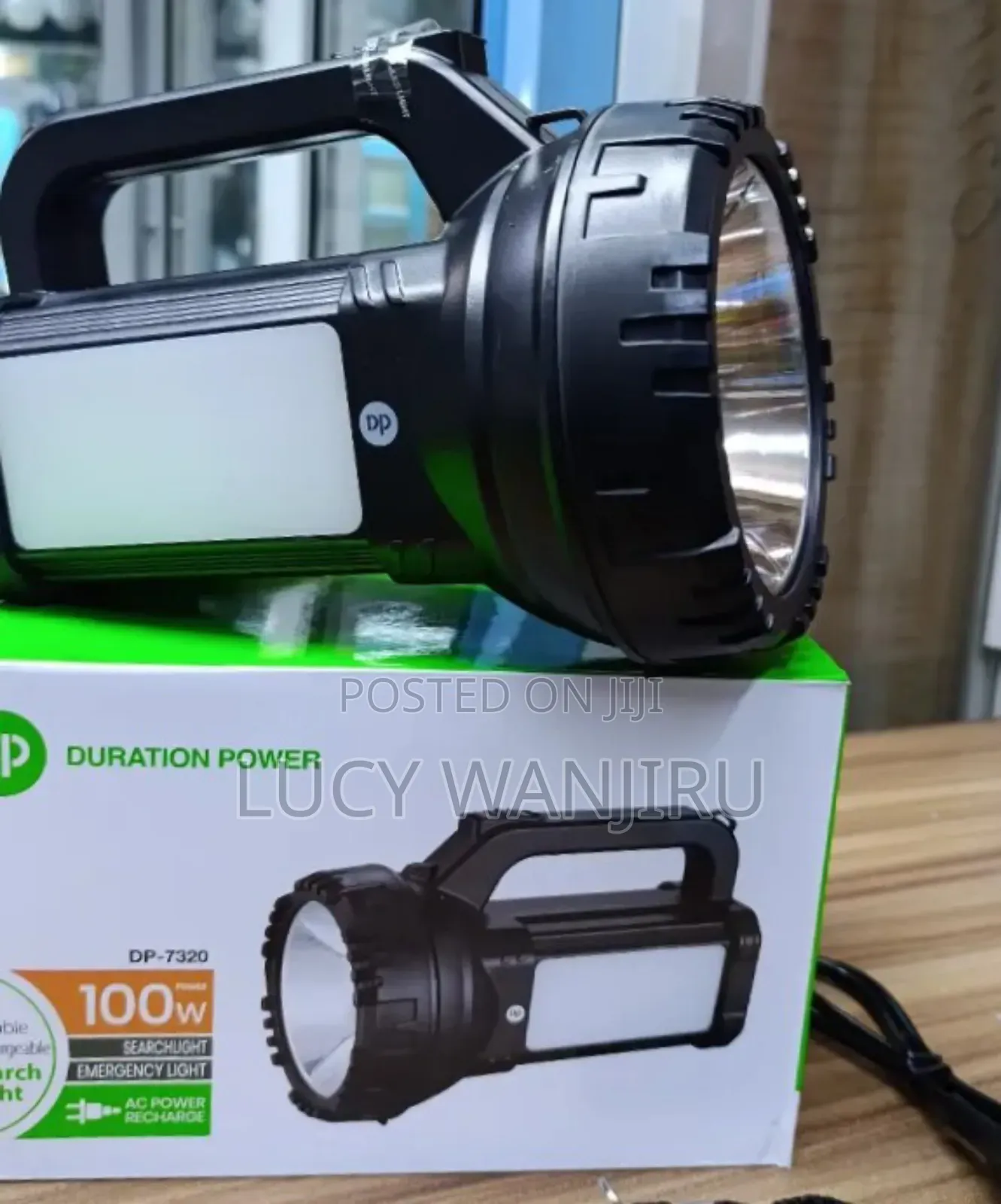 100w Rechargeable Torch