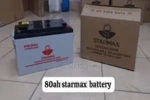 Starmax Original 80 Ah Solar Battery Dry Cell Battery