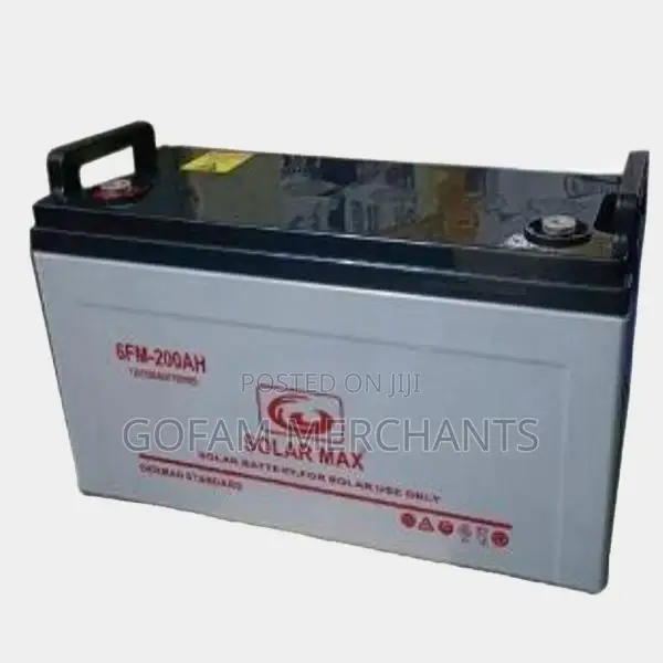 Solarmax Solar Max 200ah Battery