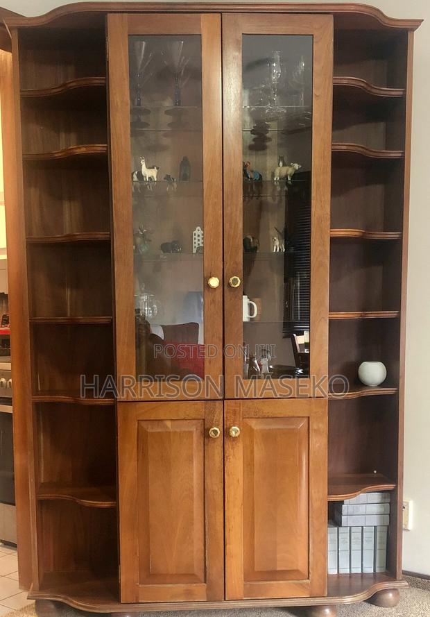 High-End Mahogany Cabinet