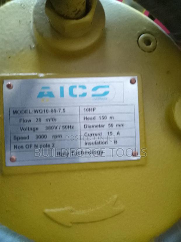 Aico Japan 10hp Sewage Submersible Pump - thumbnail 2