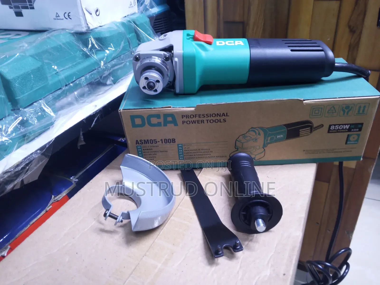 Improved Dca 4" Angle Grinder