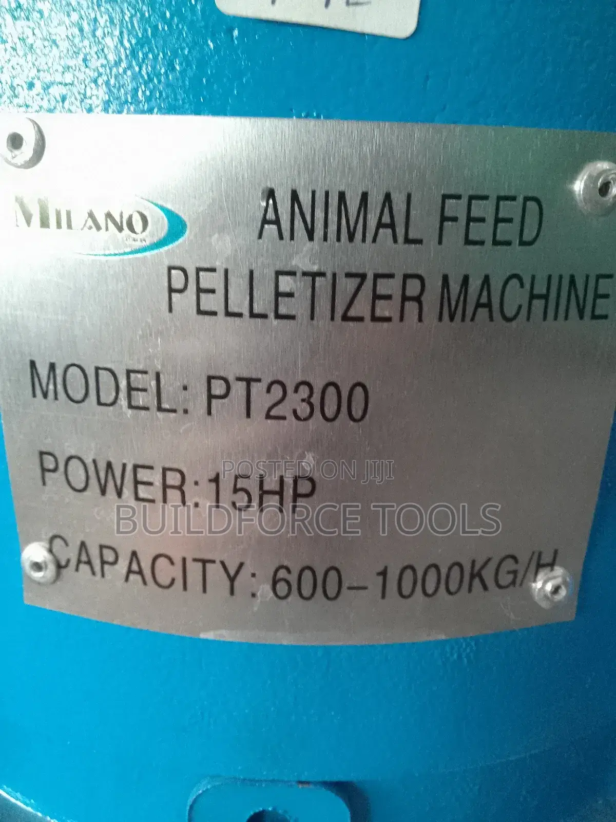 Milano Italia 15hp Motar Commercial Pellet Making Machine