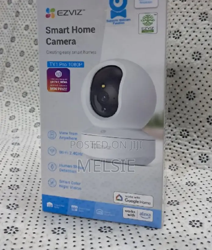 Ezviz Ty1 Security Camera Indoor Wifi Smart Wi-Fi Pan Tilt Camera