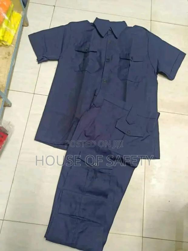 Grey Xl Security Shirt And Pant - main view