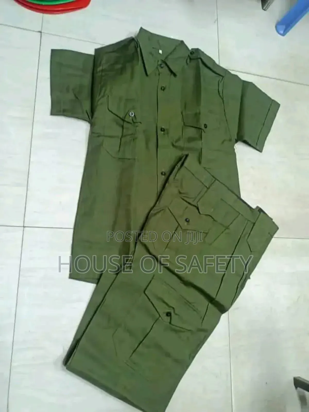 Grey Xl Security Shirt And Pant