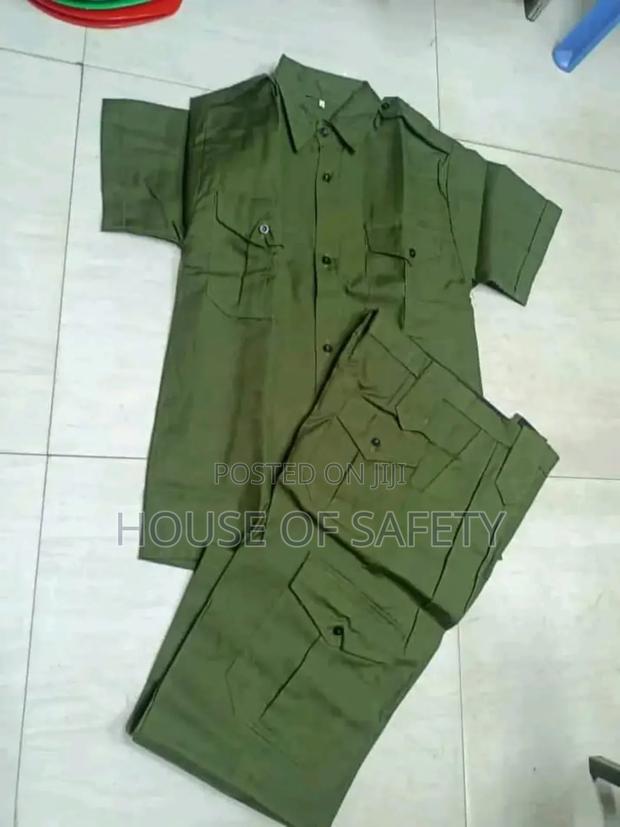 Grey Xl Security Shirt And Pant - thumbnail 2