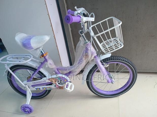 Purple Bike Size 16" With Adjustable Seat