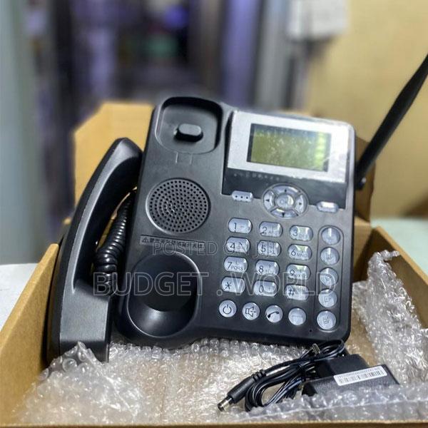 Black Huawei Ets5623 4g Lte GSM Desktop Fixed Wireless Phone