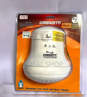 Lorenzetti Shower Head for Salty and Hard Water