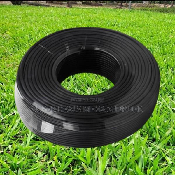 Heavy Duty 2.5mm Black Single Core Electrical Wiring Cable
