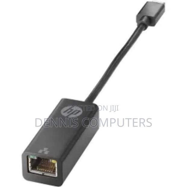 Hp Usb-C to Rj45 Adapter -Black - thumbnail 2