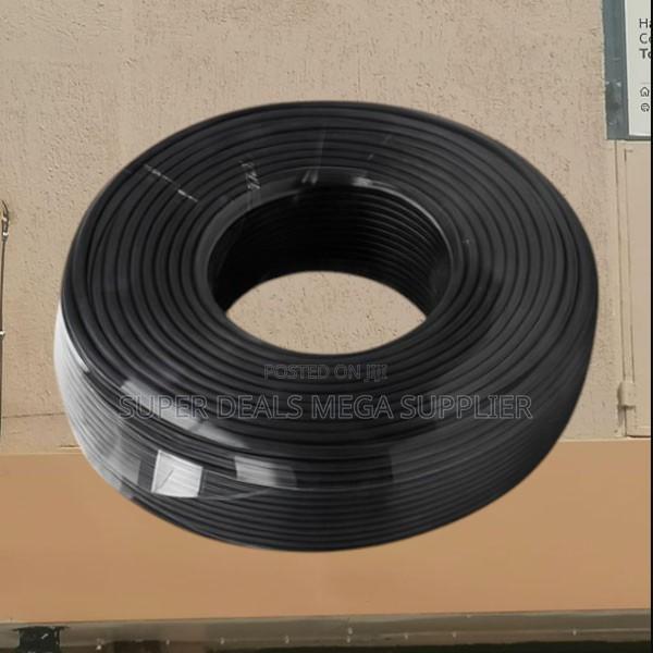 High Performance 2.5mm Black Single Core Electrical Cable