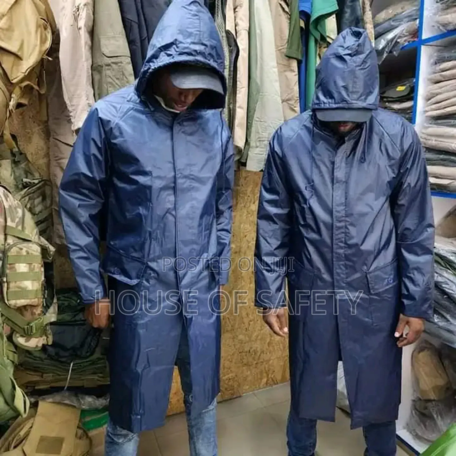 Extra Strong Rain Coat For Sale With Cotton Lining