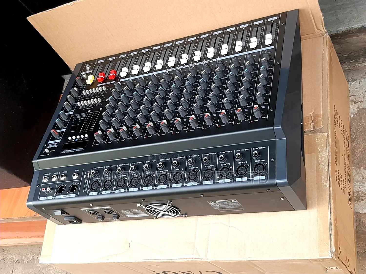Max Powered Mixer Amplifiers 12channel