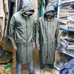 Juggle Green And Navyblue 2xtra Large Rain Coats