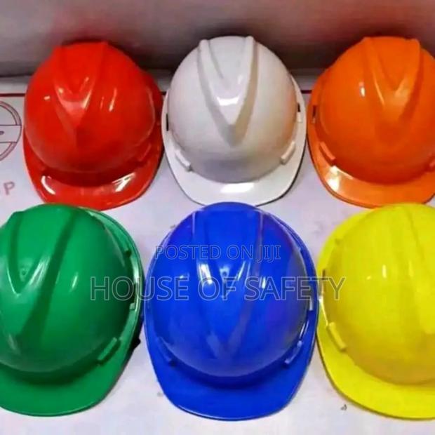 White Red Blue Yellow Green And Orange Generic Helmets