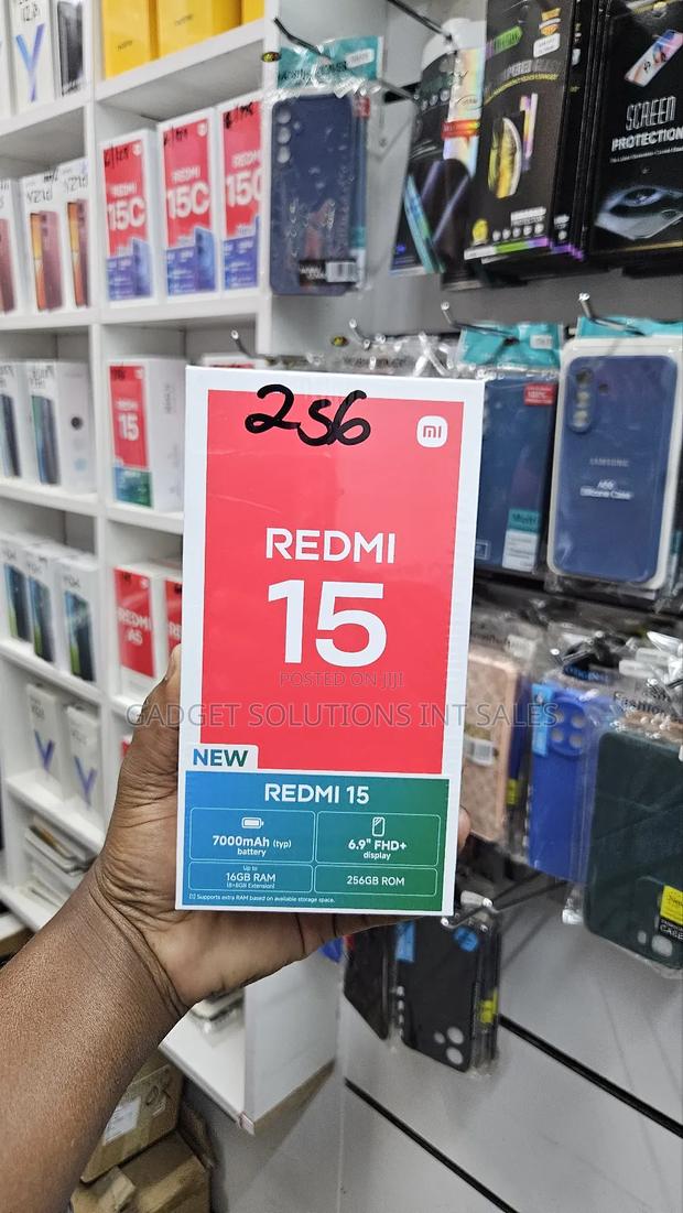 New Xiaomi Redmi 15 256 GB Red - thumbnail 2